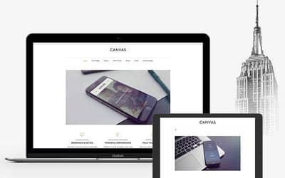 Agency website template