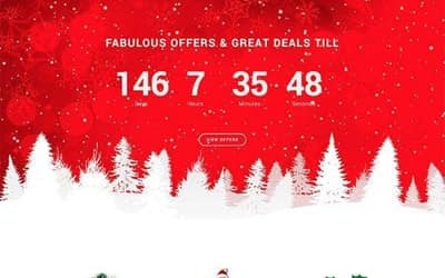 Xmas website template