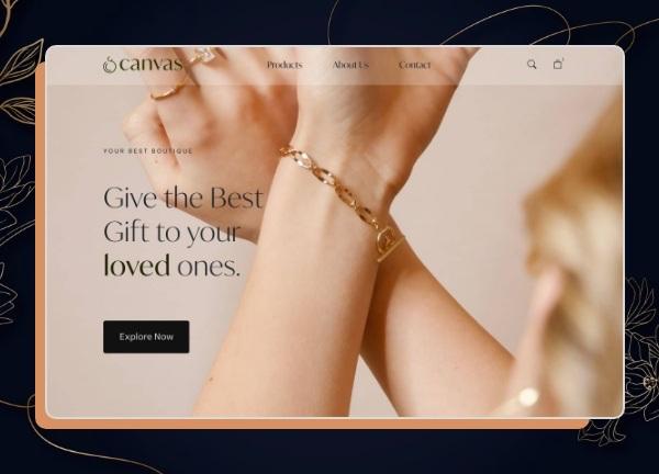 Canvas demo layout