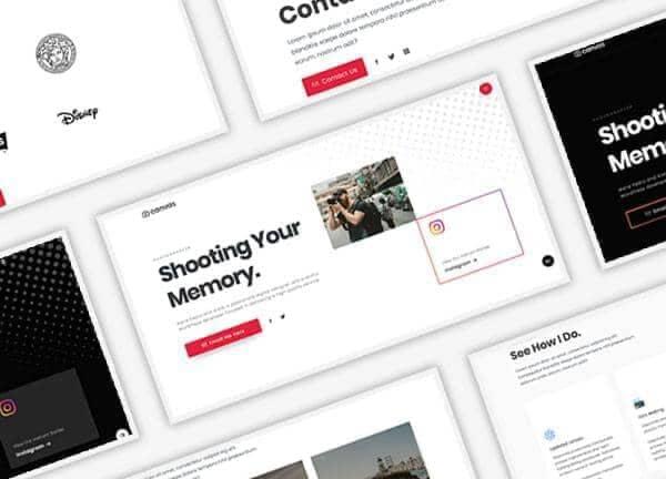 Canvas demo layout