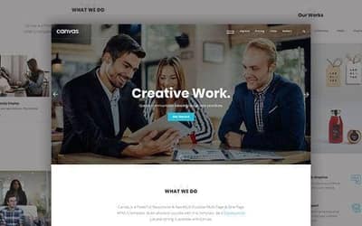 Business website template